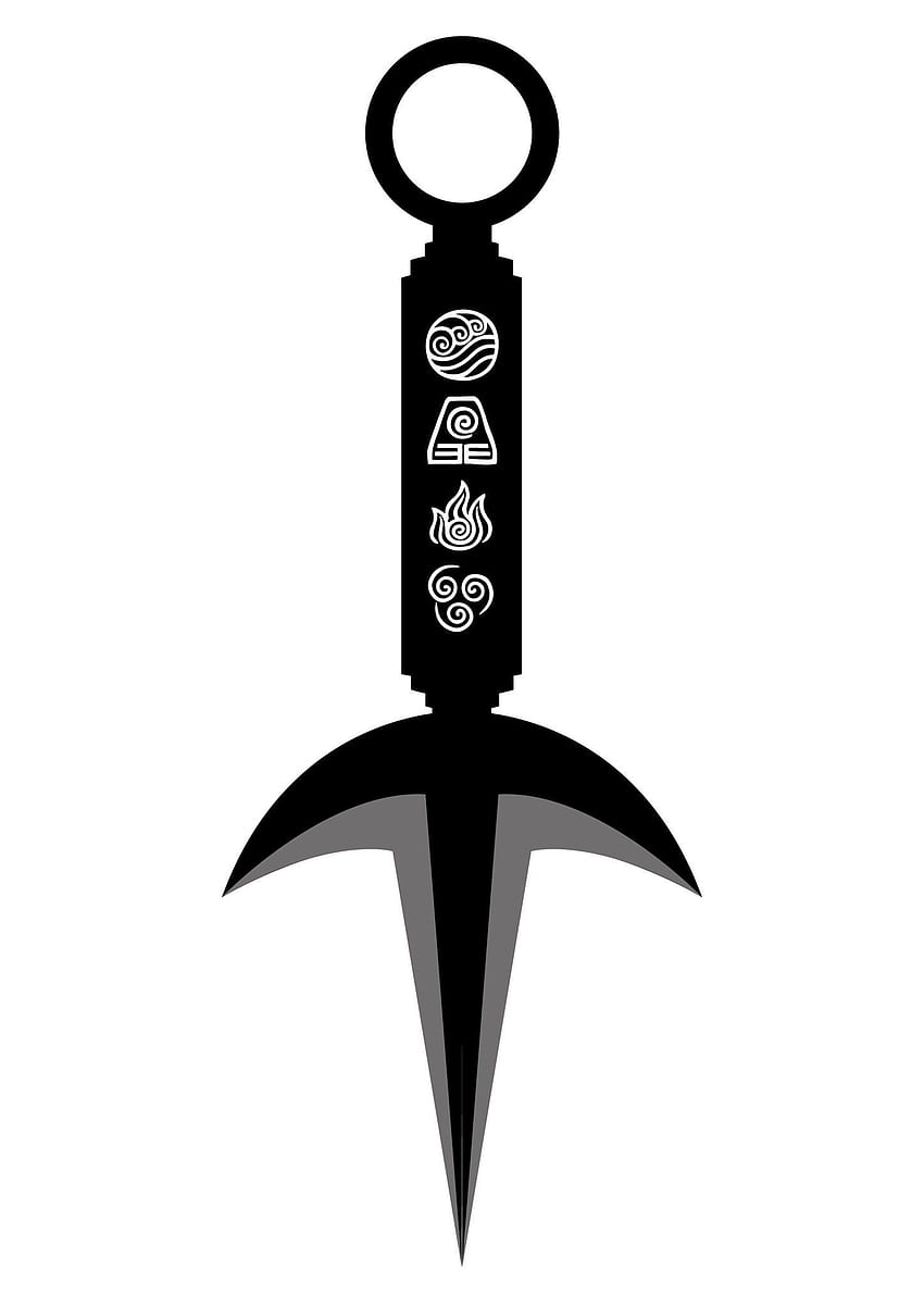 Minatos kunai with avatar elements. Ninja art, Anime tattoos HD phone wallpaper