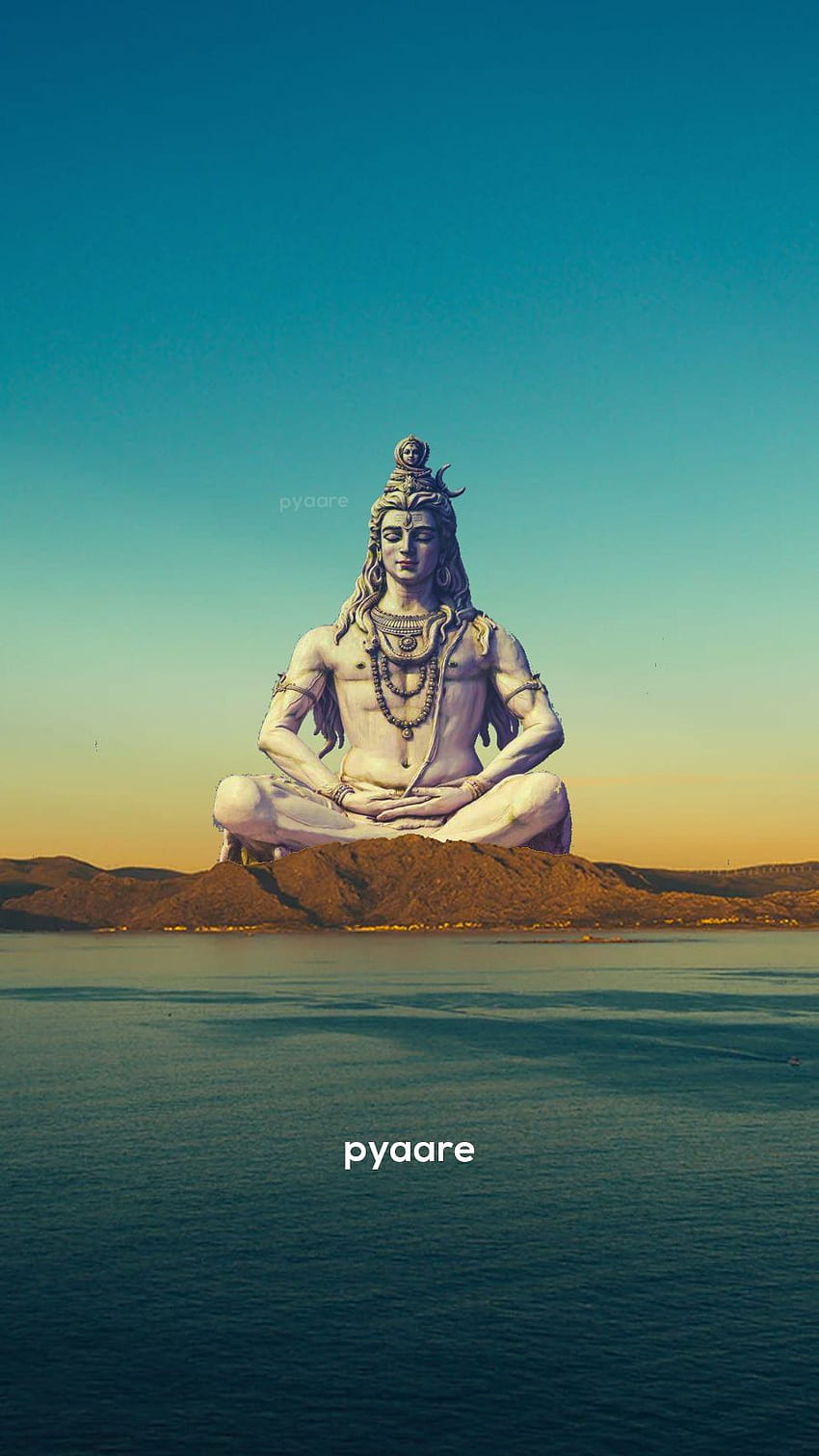 Shiva Sunset. Lord shiva statue, Lord shiva, Shiva shankara HD ...
