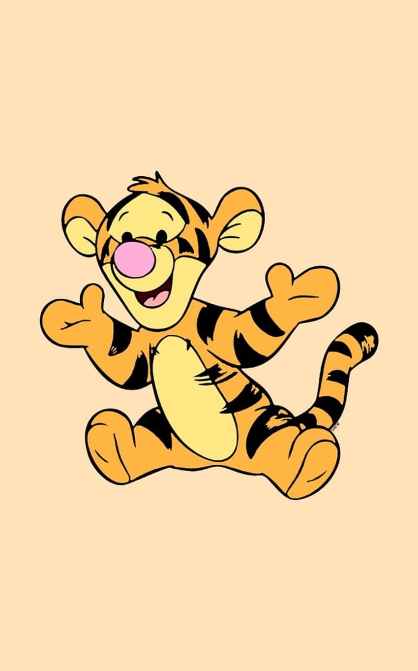 Disney, i Tygrysek - Tygrysek Kubuś Puchatek, Kubuś Puchatek Estetyczny Tapeta na telefon HD