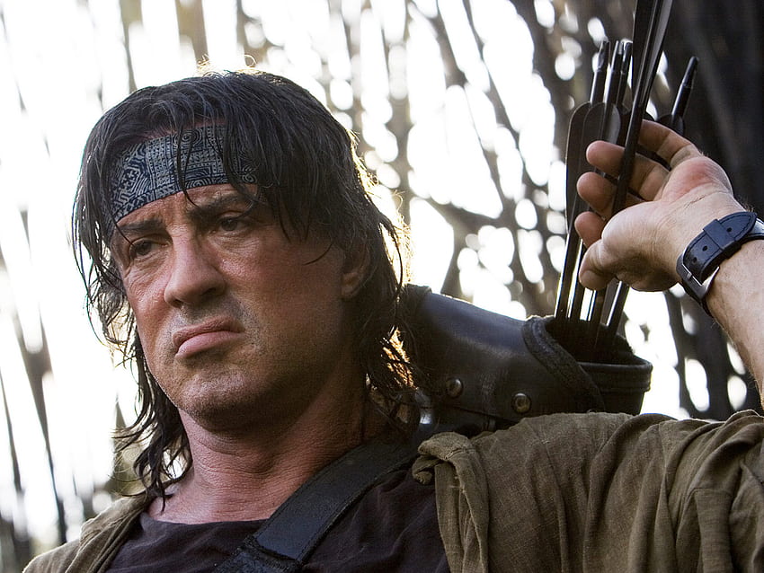 Cinema, People, Actors, Men, Sylvester Stallone, Rambo HD wallpaper