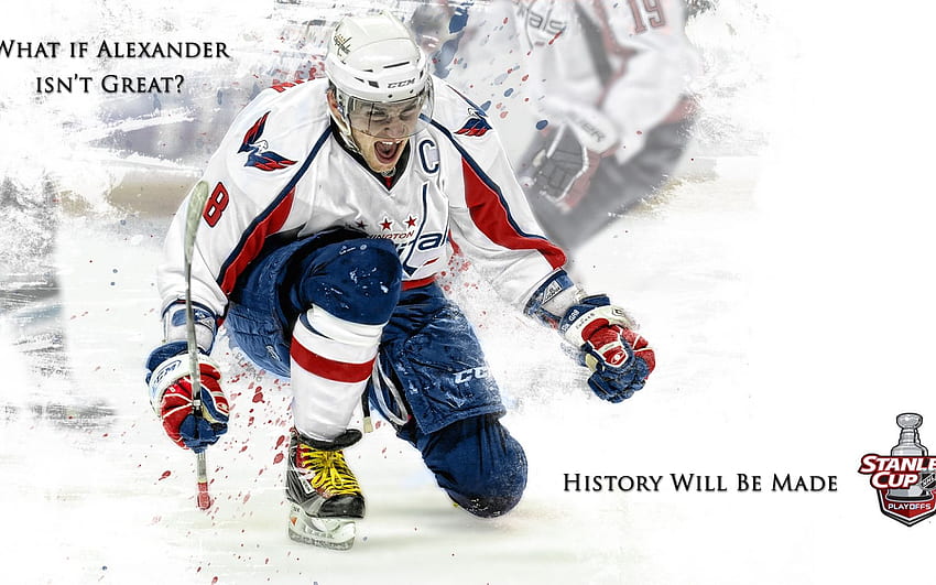 Bester NHL-Spieler Alexander Ovechkin, Eishockeyspieler HD-Hintergrundbild