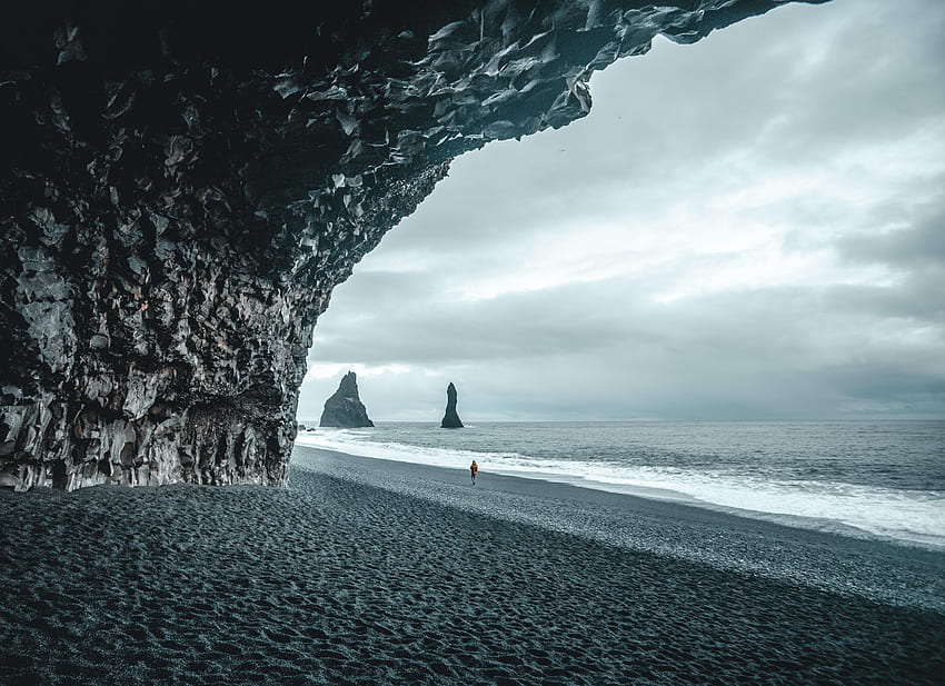 Nature, Loneliness, Cave, Lonely, Alone HD wallpaper