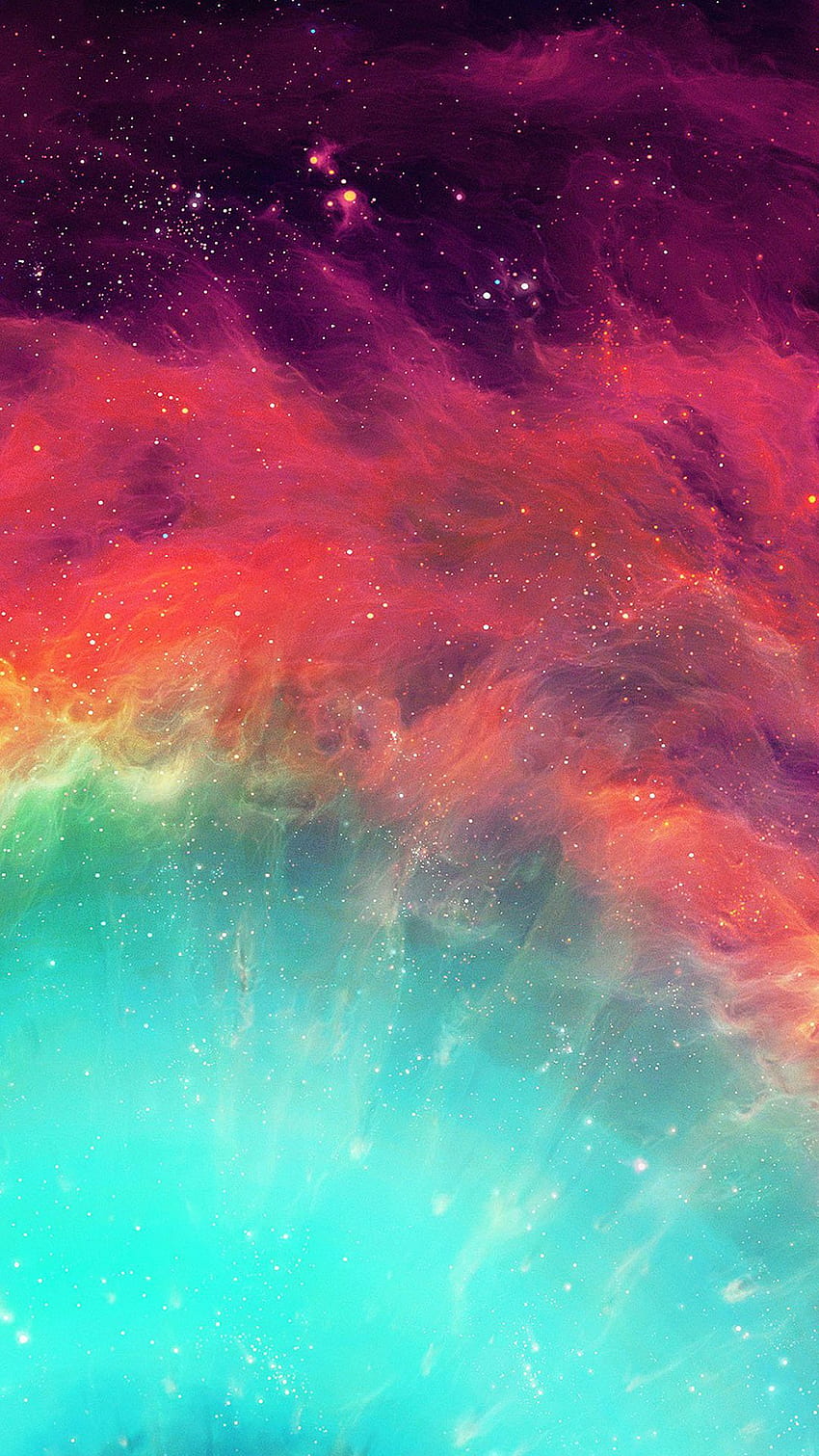 신의 눈 다채로운 성운 디테일 iPhone, God's Eye Nebula HD 전화 배경 화면