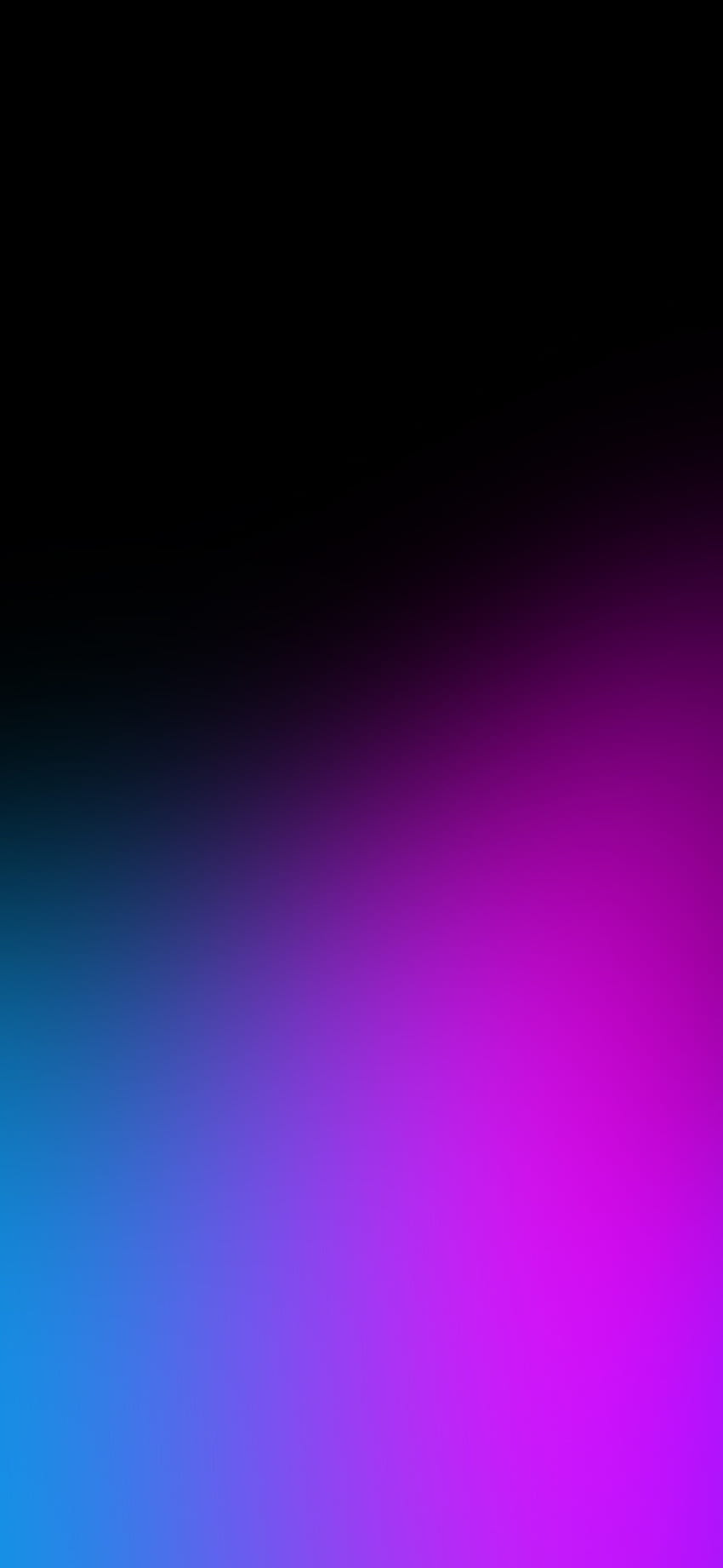 그라디언트 다채로운 블러 미니멀리스트 iPhone XS, iPhone 10, iPhone X, 배경 및 HD 전화 배경 화면