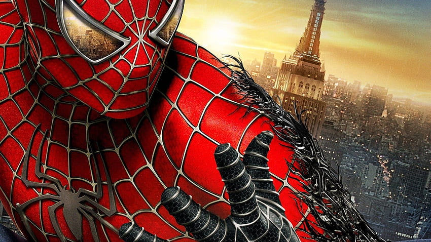Spiderman 3 - El traje negro - - Full 16 9, Traje negro de Spider-Man fondo de pantalla