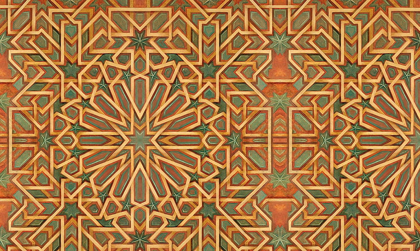 Muriva Blue Moroccan tiles Smooth Wallpaper  DIY at BQ