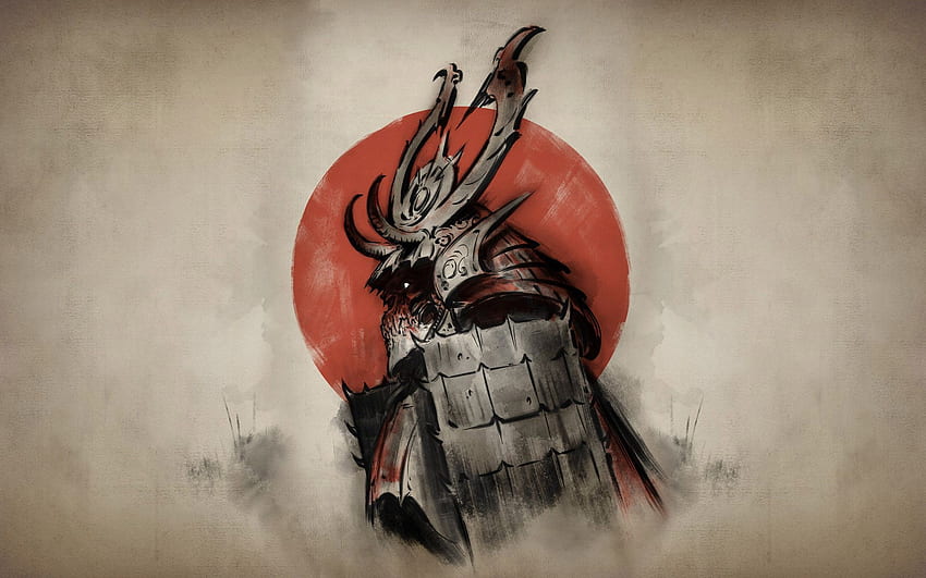 Japanese Samurai Art - - , Samurai Drawings HD wallpaper