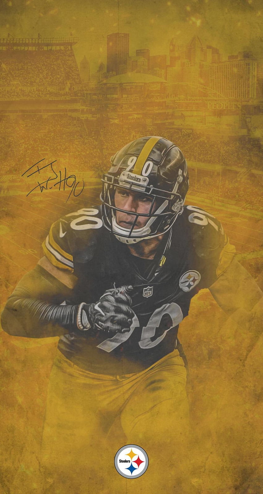 Pittsburgh Steelers NFL - สุดยอดสตีลเลอร์ส วอลล์เปเปอร์โทรศัพท์ HD