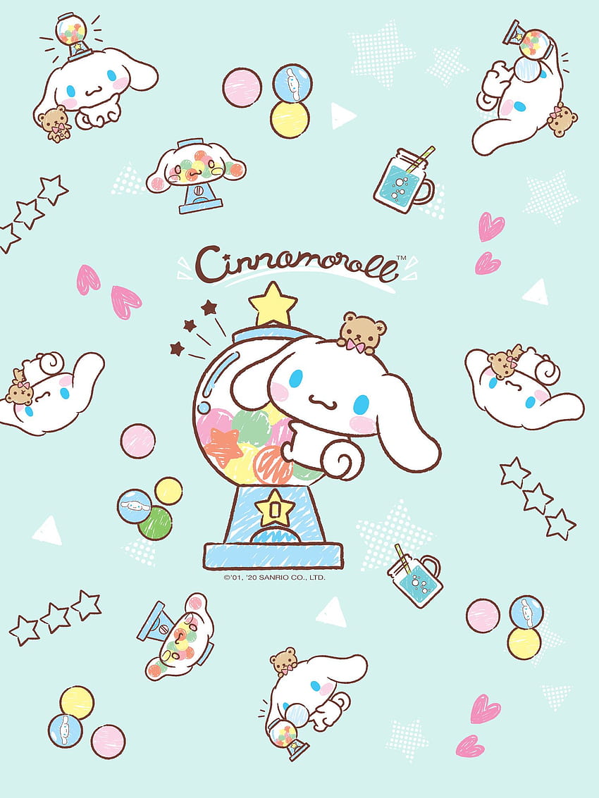 Cinnamoroll, Sanrio Fond d'écran de téléphone HD
