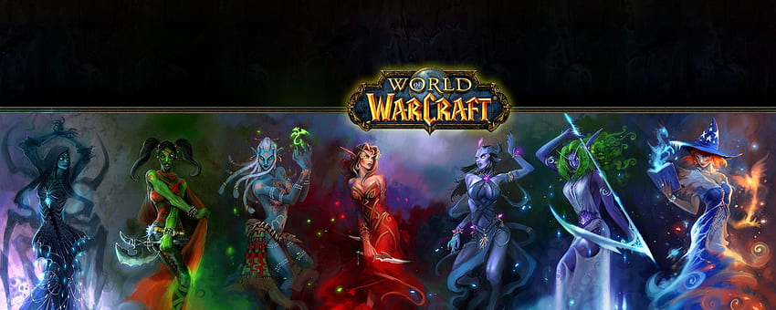 Monitor ganda World of warcraft, Layar Ganda World of Warcraft Wallpaper HD
