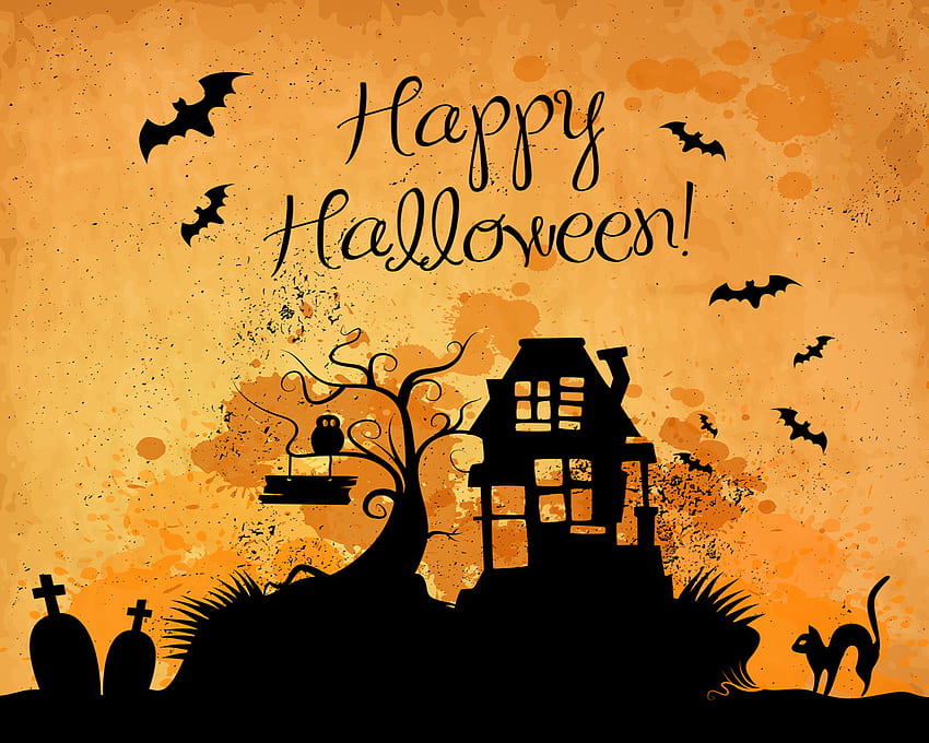 Halloween From Deposit, Grunge Halloween HD wallpaper