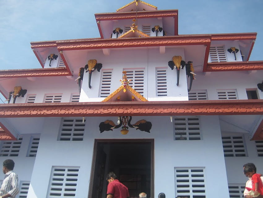 Templo Parassinikadavu Sri Muthappan, Kannur Kerala papel de parede HD