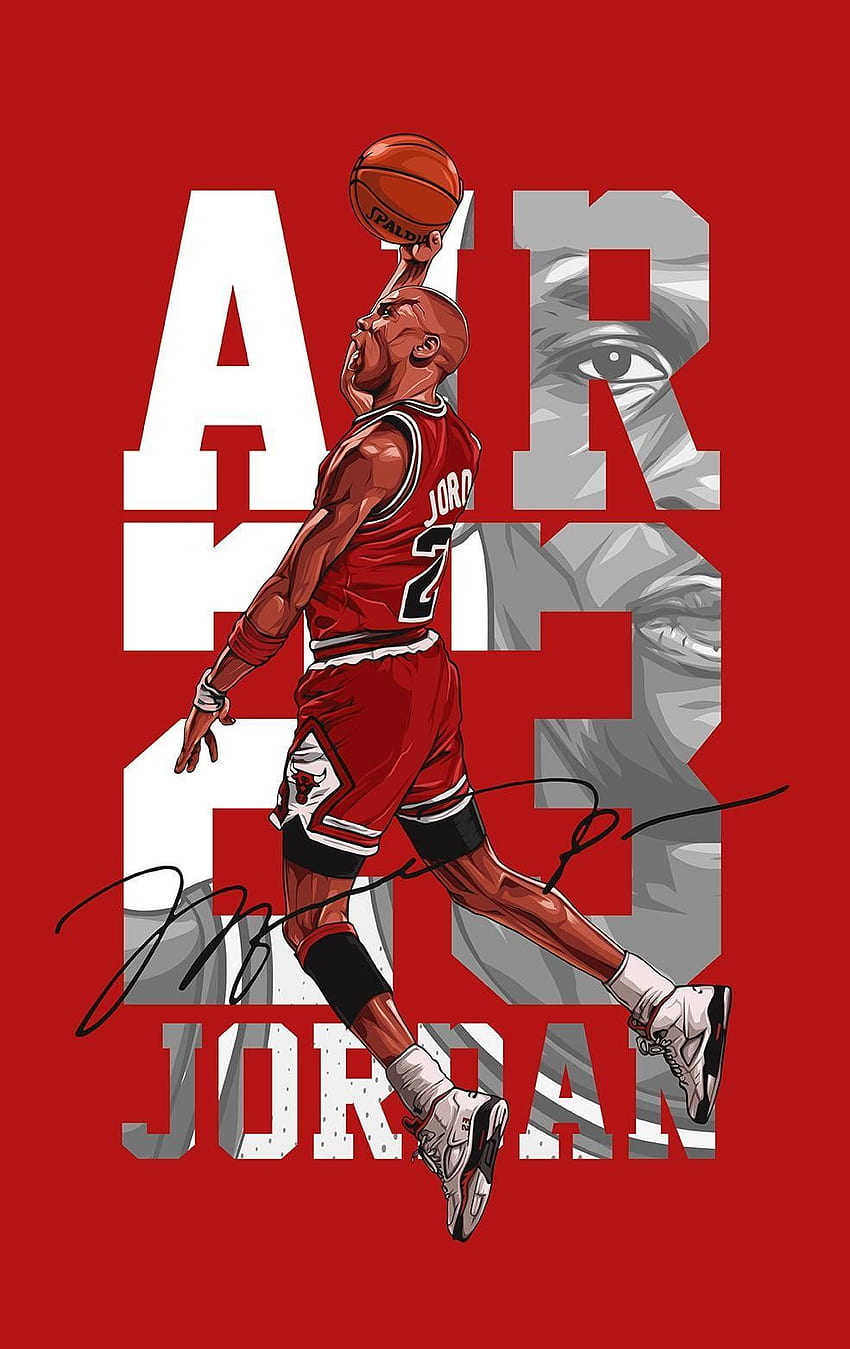 Pepito Baldemoro su Sport. Arte di Michael Jordan, logo Jordan, basket di Michael Jordan, Michael Jordan Be Legendary Sfondo del telefono HD