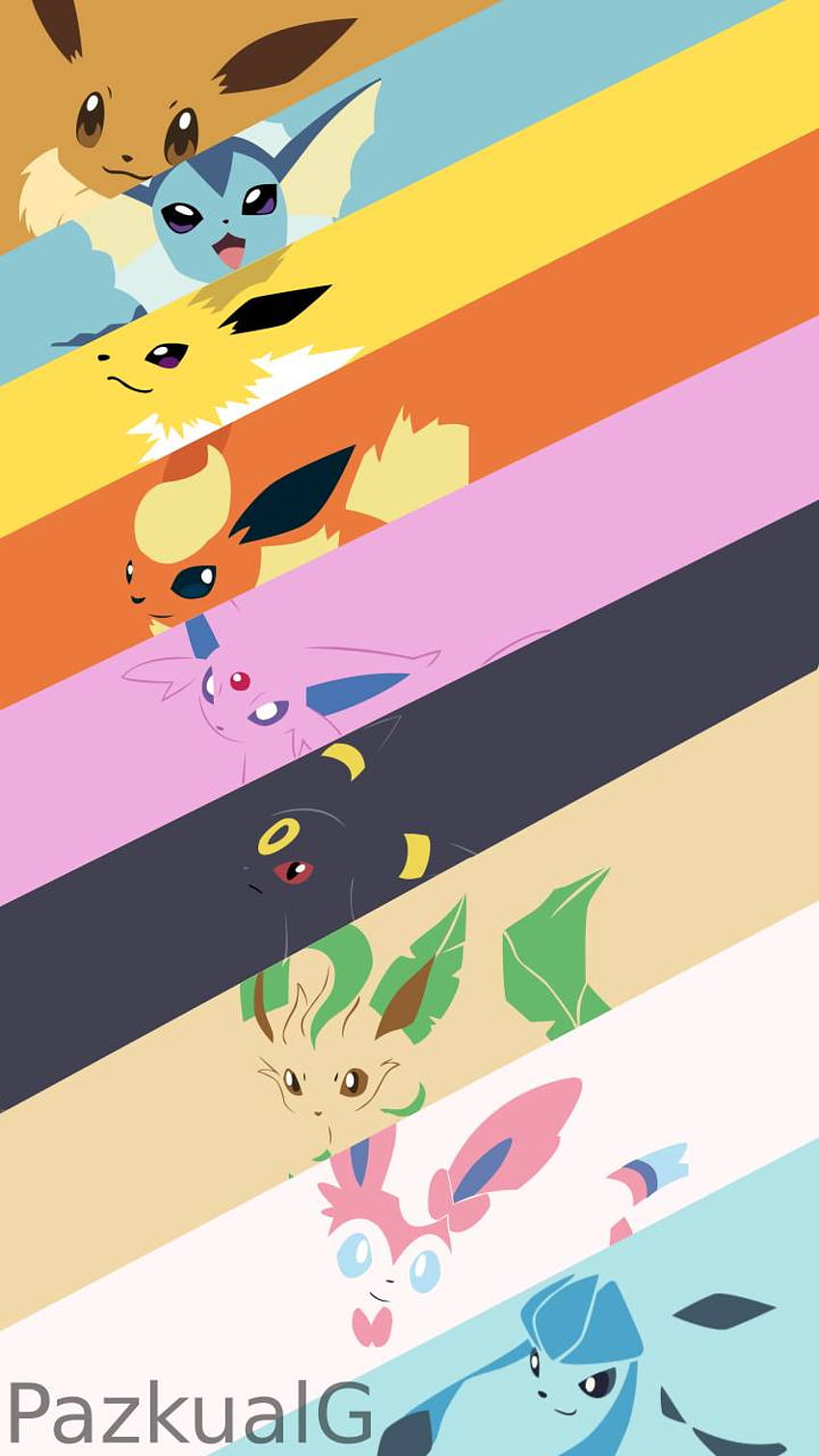 Pokémon  Eeveelution Wallpaper  rlearnart