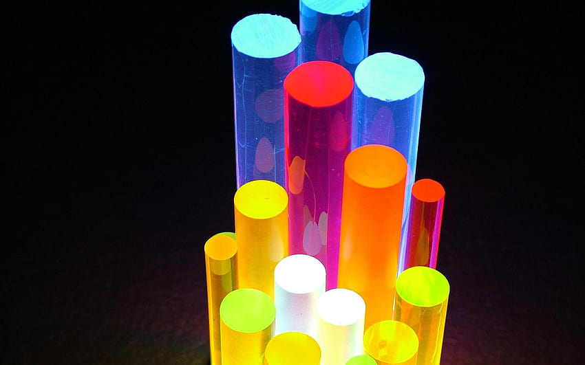 Color Tubes, colors, abstract HD wallpaper