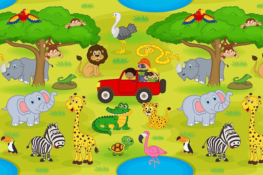 Jungle Safari. Print A , Delhi Safari HD wallpaper