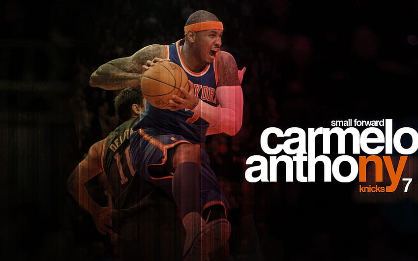 Carmelo Anthony New York Knicks fondo de pantalla