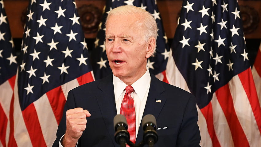A popularidade de Joe Biden será afetada pelos protestos nos EUA, Joe Biden 2020 papel de parede HD