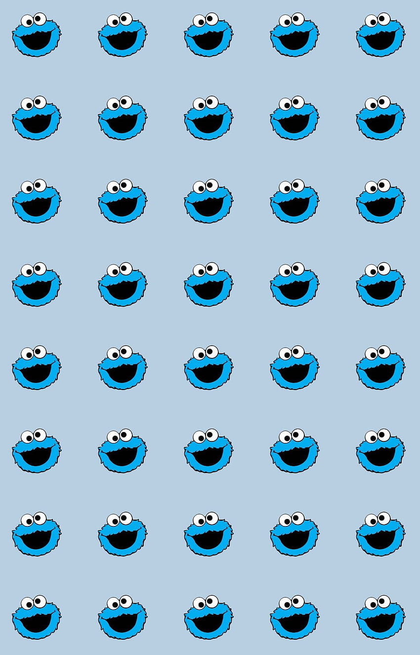 Cookie Monster Wallpaper 23  Cookie monster wallpaper Monster cookies  Cartoon wallpaper iphone