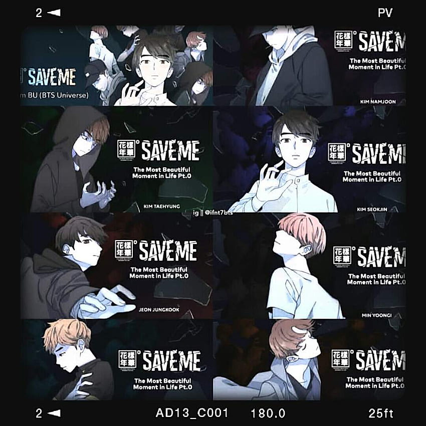 THE MOST BEAUTIFUL MOMENT IN LIFE PT.0 [SAVE ME], Save Me (Webtoon) HD phone wallpaper