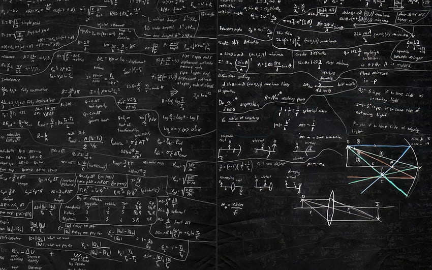 สมการฟิสิกส์ สูตรคณิตศาสตร์ วอลล์เปเปอร์ HD