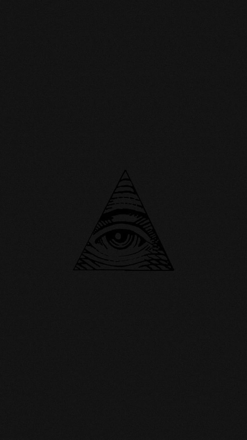 Illuminati iPhone, Illuminati Siyah HD telefon duvar kağıdı