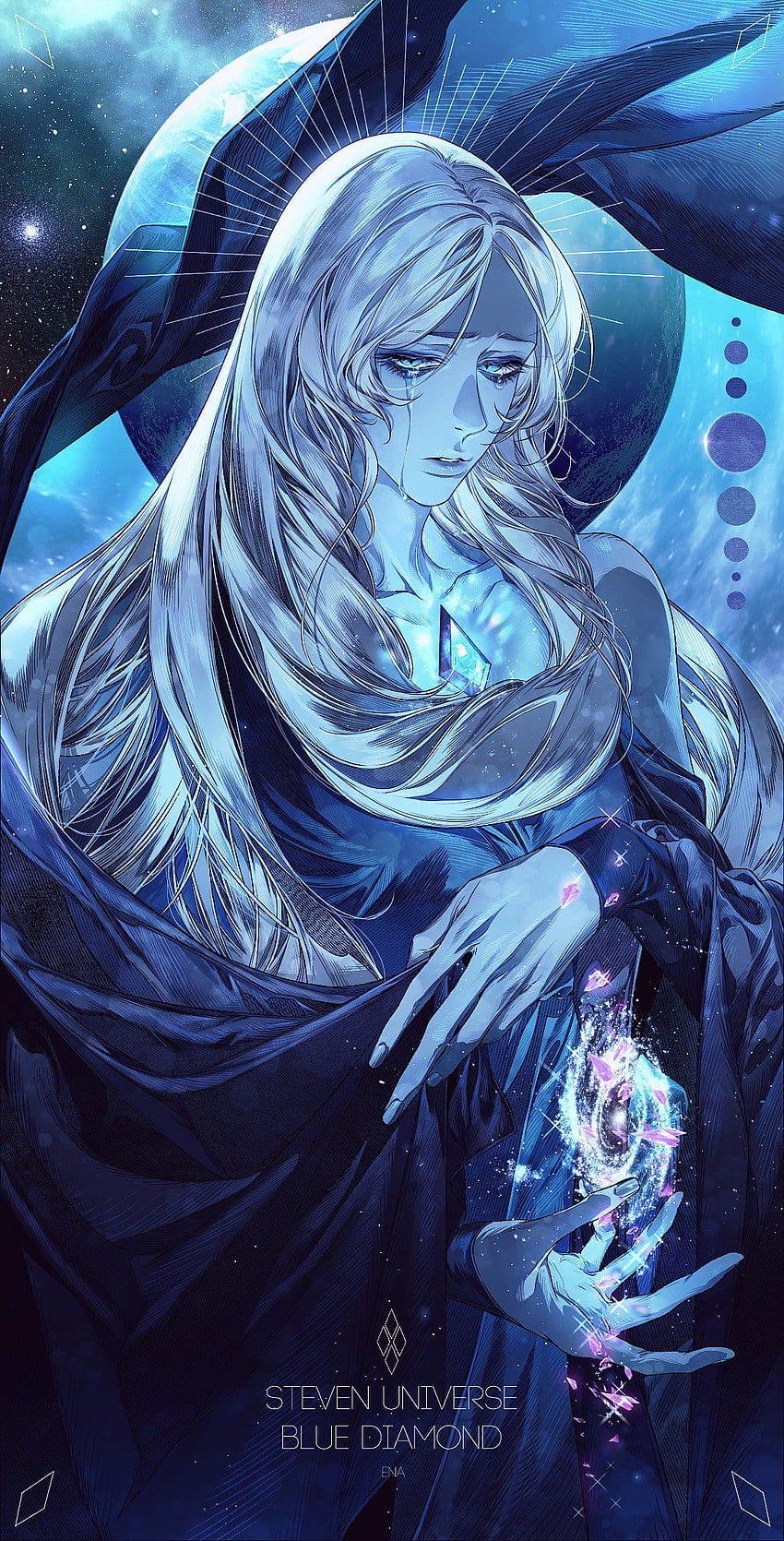 Blue Diamond (Steven Universe) Anime Board HD phone wallpaper