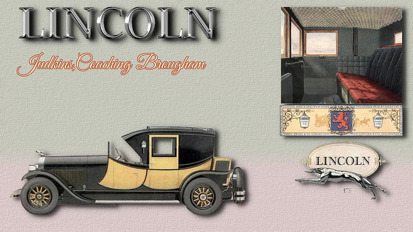 1927 年リンカーン ジャドキンス コーチング ブロアム、リンカーン、フォード モーター カンパニー、リンカーンの背景、リンカーン車、リンカーン自動車、1927 年リンカーン 高画質の壁紙