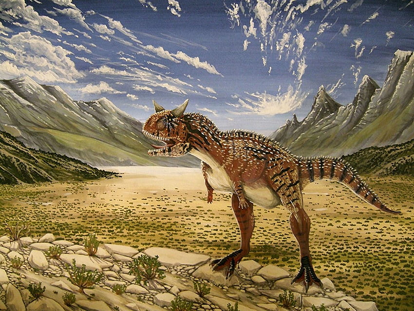 Revista Alexander Lovegrove Dinosaurios Carnotaurus sastrei fondo de  pantalla | Pxfuel