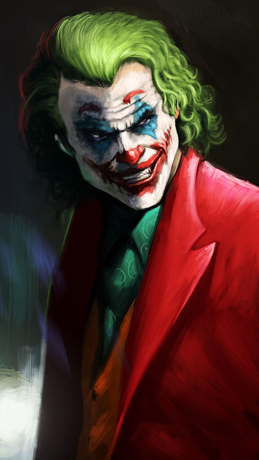 Joker Smile Supervillian, Superheroes, Joker New Year HD phone ...