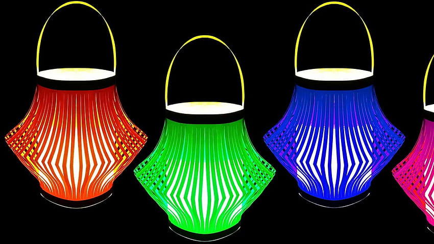 How to Make A Beautiful Paper Lantern (Christmas Crafts) :, Vesak Lanterns HD wallpaper