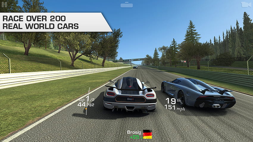 Real Racing 3 MOD APK 9.6.1 (denaro illimitato) per Android Sfondo HD