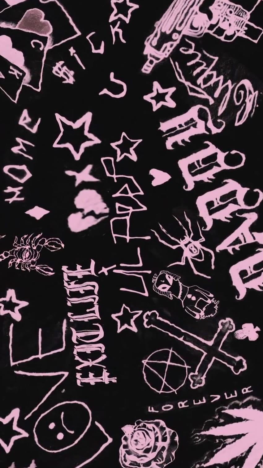 Lil Peep iPhone Tumblr. Lil peep şarkı sözleri, Lil peep dövmeleri, iPhone, Lil Peep Logosu HD telefon duvar kağıdı