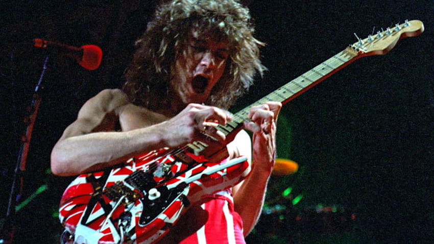 Guitar icon Eddie Van Halen passes away, Eddie Van Halen Art HD wallpaper