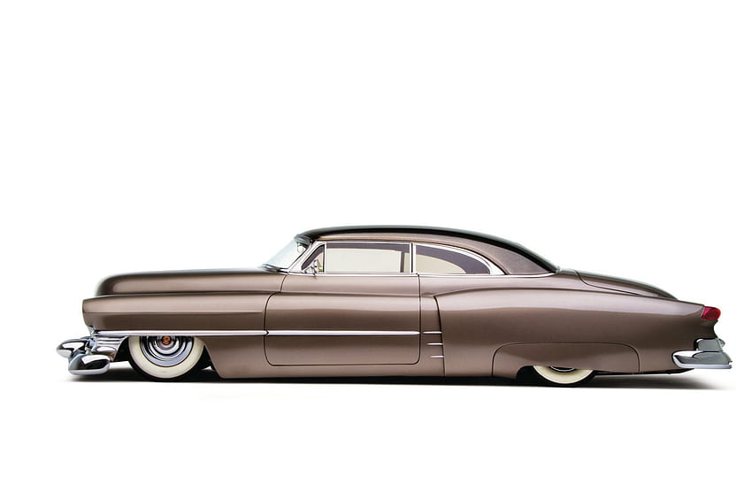 1951 Psychobilly Cadillac, Whitewalls, 1951, classico, GM Sfondo HD