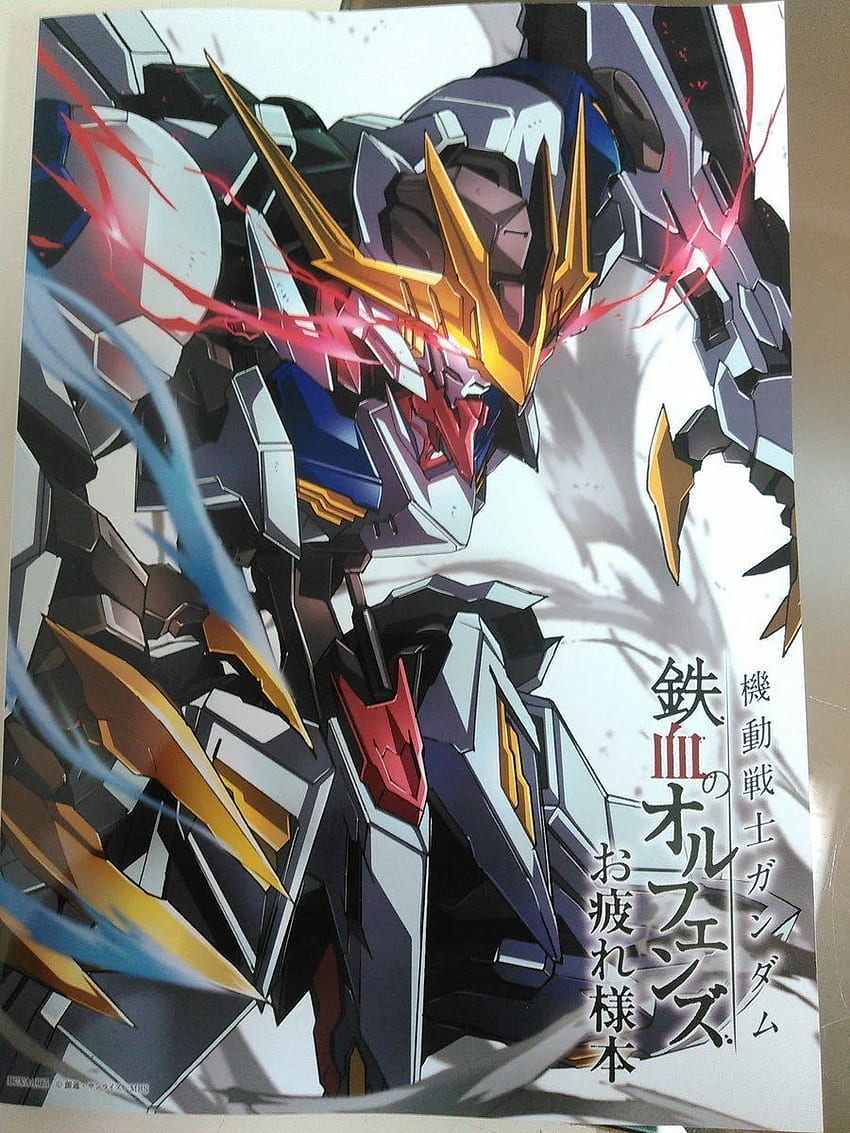 DDkOkJCUIAEjX (900×1200). Gundam , Gundam Iron Blooded Orphans, Gundam Art, Barbatos Lupus Rex Papel de parede de celular HD