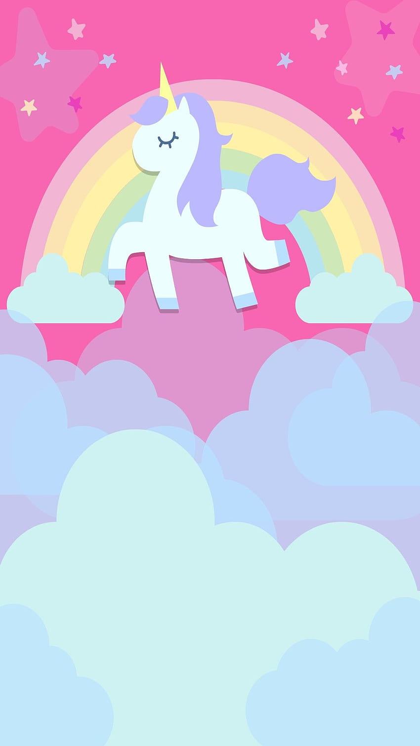 Cute Unicorn Rainbow Unicorn, Cute Baby Unicorns HD phone wallpaper
