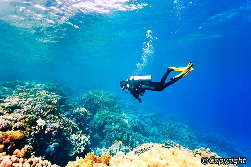 Immersioni subacquee, - Immersioni subacquee nelle Andamane -, Deep Sea Diver Sfondo HD