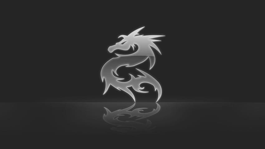 Vector Crystal Dragon High Definition Org. Дракон, Малък дракон, Кристален дракон, Сив дракон HD тапет