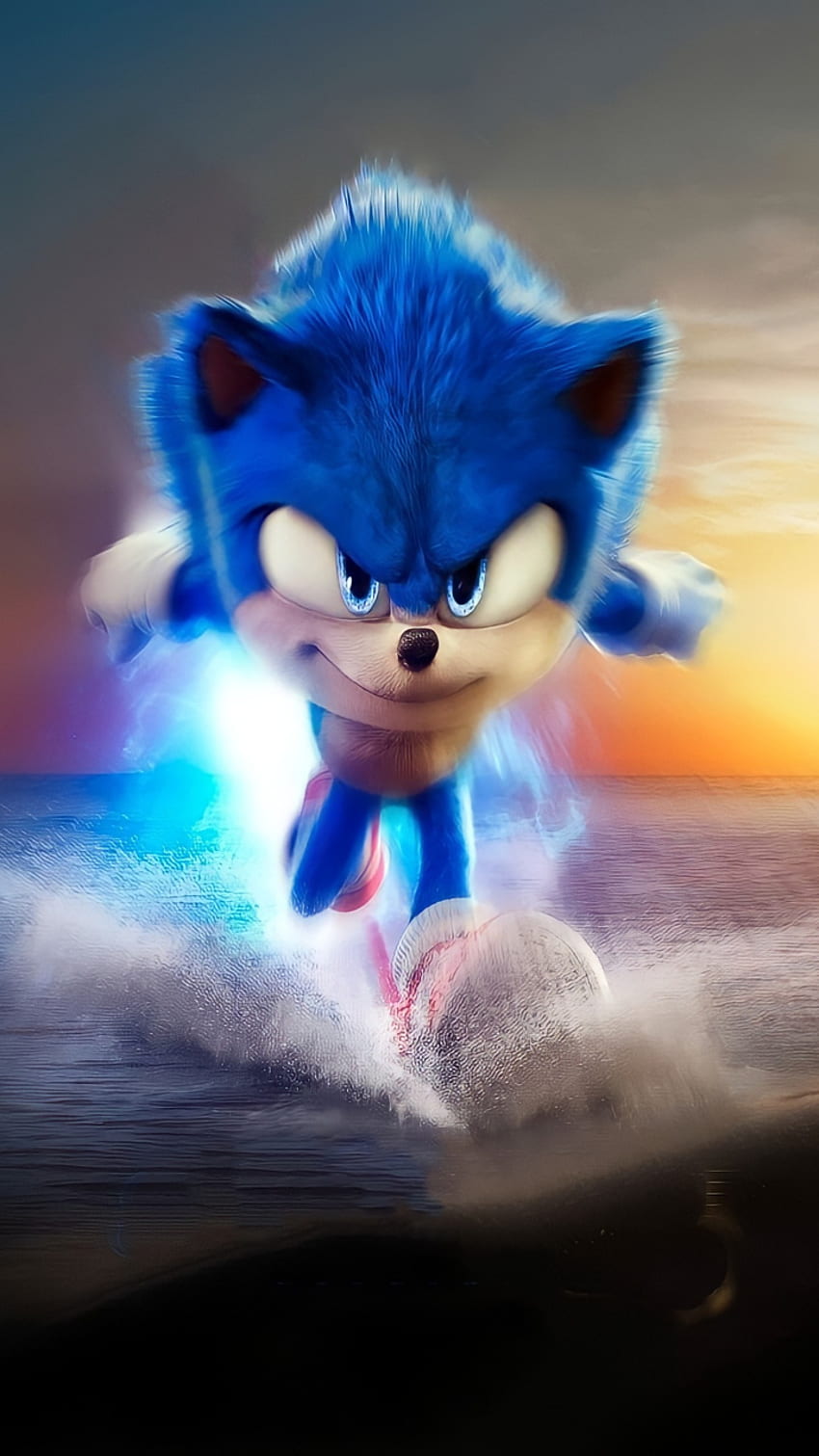 Sonic, filme, hedgehog, movie, sega, HD phone wallpaper