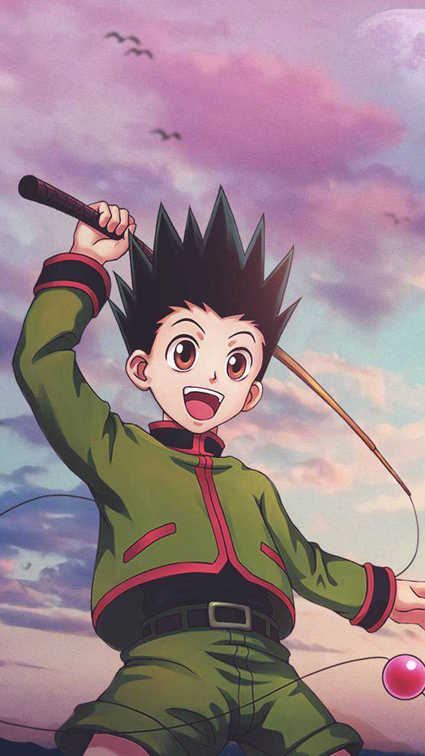 Another wallpaper for the iPhone 11 OC  Transformed Gon  rHunterXHunter