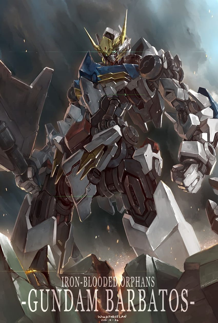 Mobiler Anzug Gundam: Iron Blooded Orphans ASW G 08 Gundam, Barbatos HD-Handy-Hintergrundbild