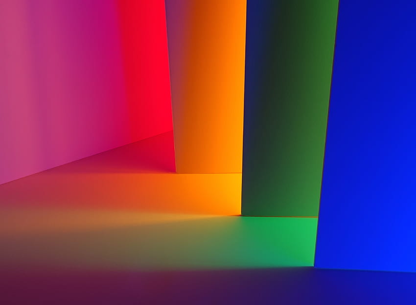 arco-íris, resumo, cor, cores, gradiente papel de parede HD