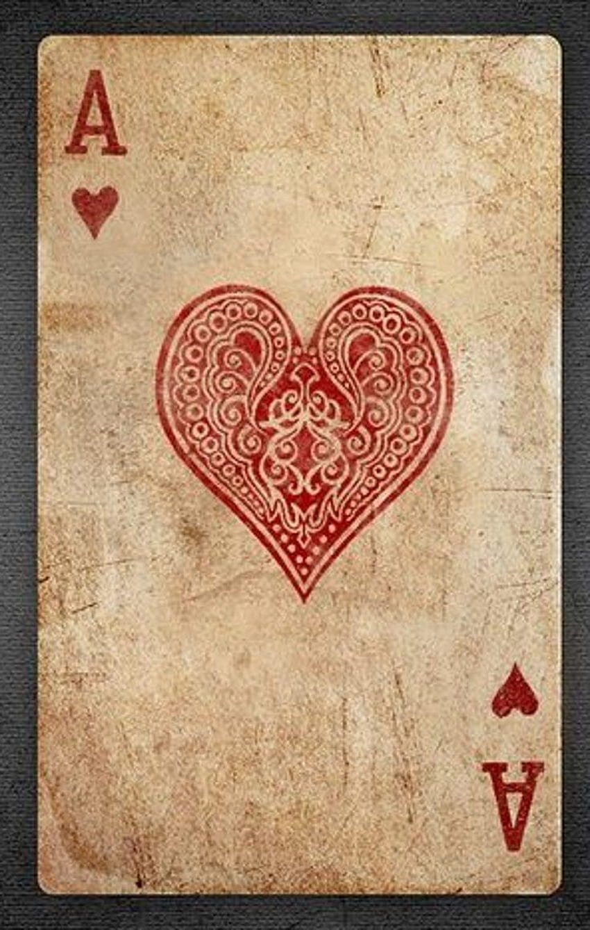 Ace Of Hearts, Ace of Diamonds Card HD phone wallpaper