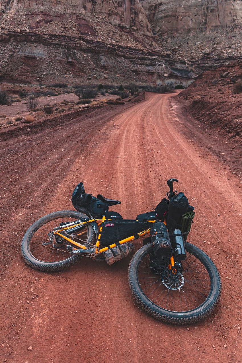 Bikepacking, Radfahren HD-Handy-Hintergrundbild