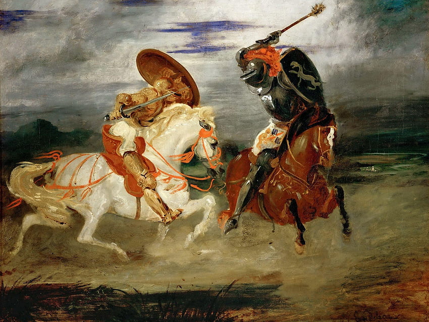 Eugène Delacroix, Eugène Delacroix Fond d'écran HD