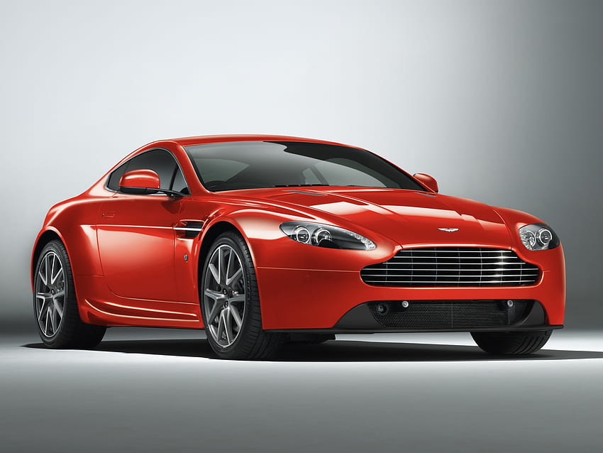 Auto, Aston Martin, Cars, Front View, Style, V8, Vantage, 2012 HD wallpaper