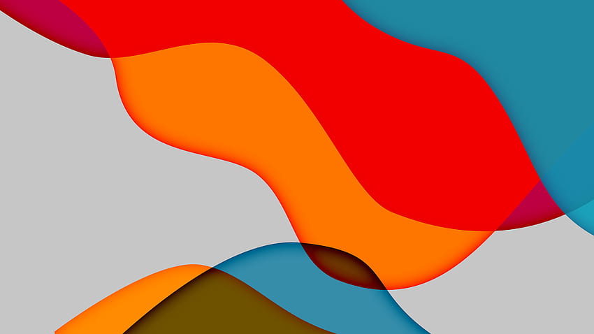 Abstrato de onda colorida Resumo de onda colorida, Resumo de onda colorida em 2021. Abstrato, Abstrato papel de parede HD
