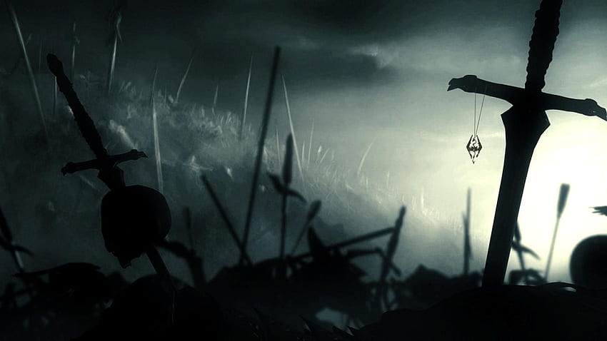 Nachtschwerter The Elder Scrolls v: Skyrim HD-Hintergrundbild
