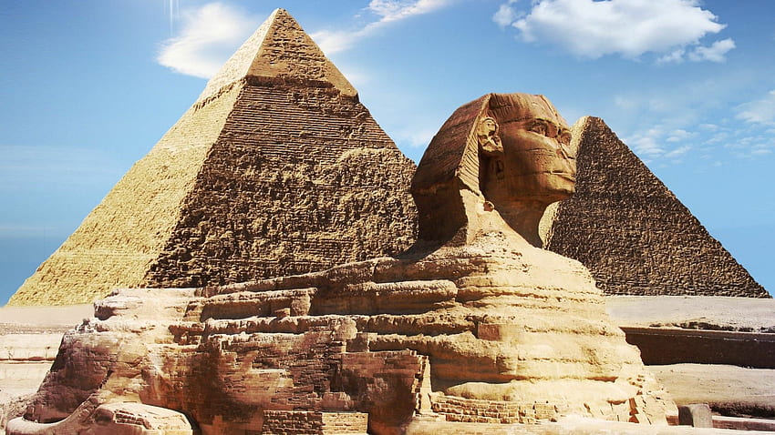 Great Sphinx Of Giza . Studio 10 HD wallpaper